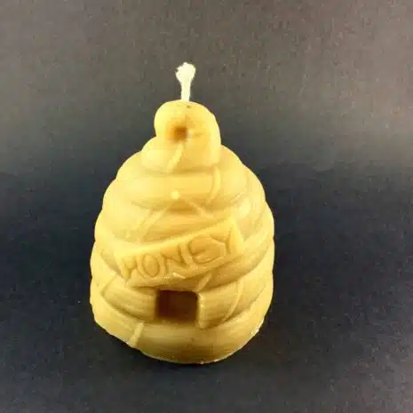 Beehive Skep Beeswax Candle - Large