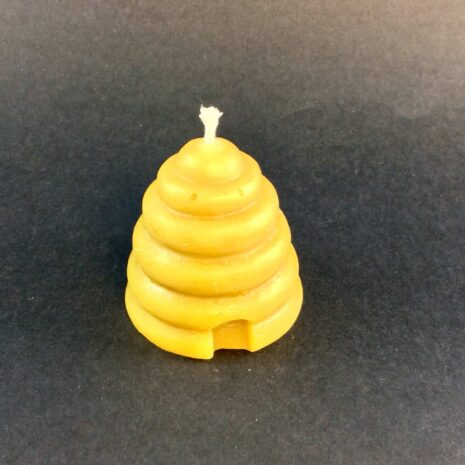Beeswax Beehive Skep Candle x 2 (Small)