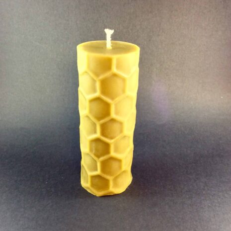 Ben's Bees Honeycomb Pattern Candle 15cm