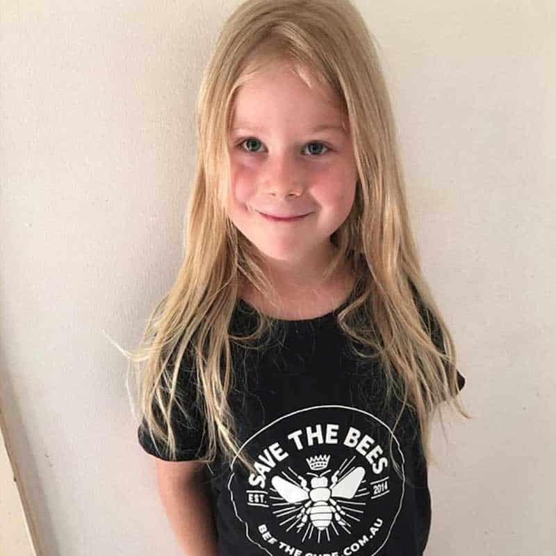 Save The Bees Tee Shirt For Kids