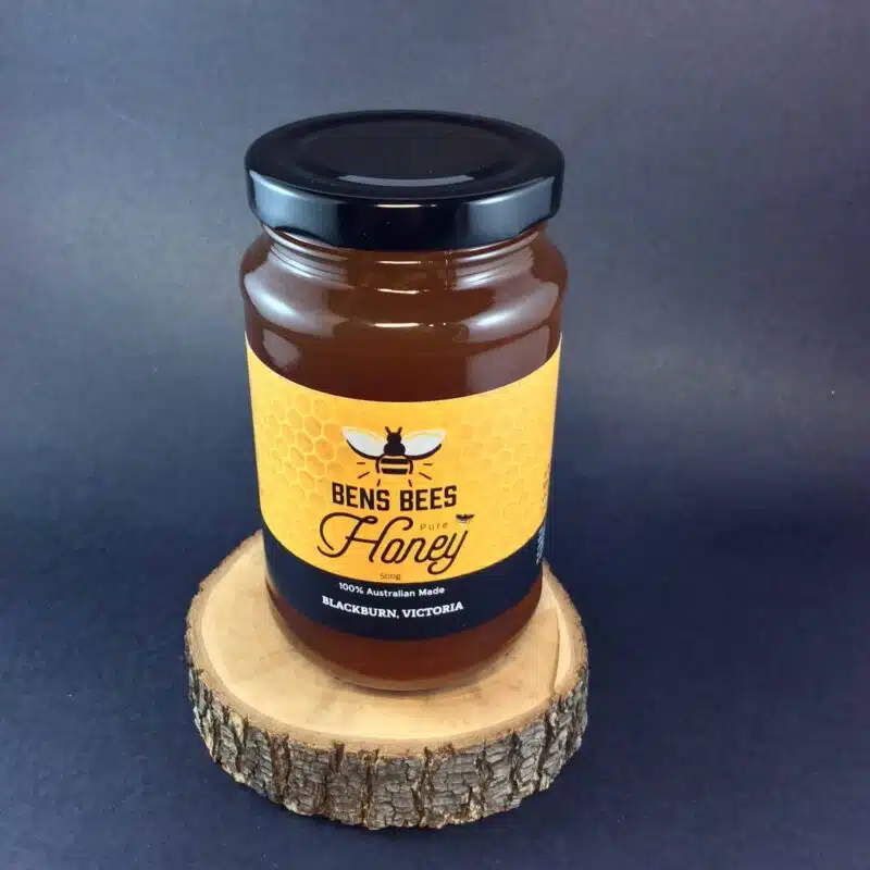 Ben's Bees Pure Raw Honey 500g