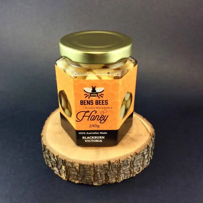 Ben's Bees Double Macadamia Honey 240g