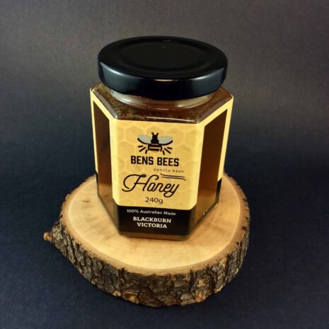 Ben's Bees Vanilla Bean Honey 240g