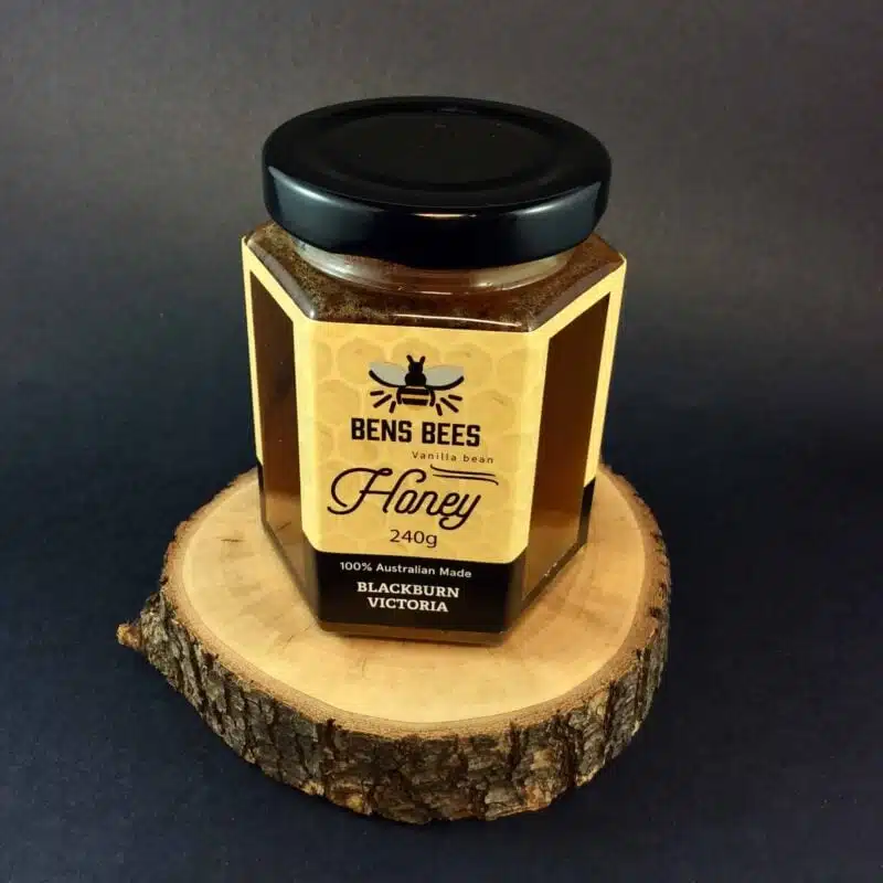 Ben's Bees Vanilla Bean Honey 240g