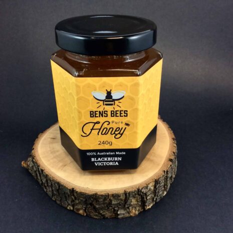 Ben's Bees Pure Raw Honey 240g