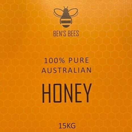 Ben's Bees Raw, Local Honey - Bulk 15kg Bucket