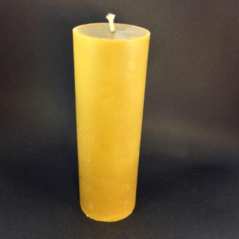 Giant Massive Pure Beeswax Candle 23cms